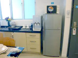 冷蔵庫・電子レンジ・浄水器完備