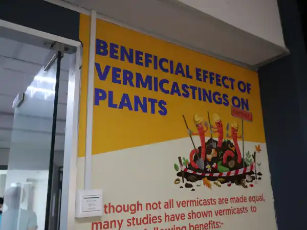 廃棄物のたい肥化用ラボ